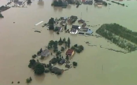 überschwemmungen in Polen