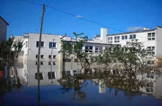 Hochwasserlage in Polen