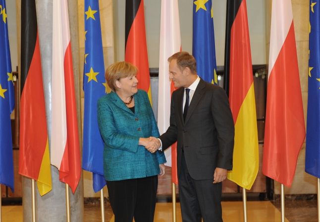 Donald Tusk und Angela Merkel, Foto: Presseamt Polnische Staatskanzlei