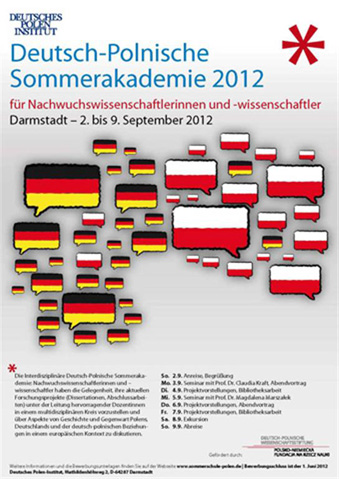 Deutsch-Polnische Sommerakademie 2012