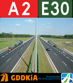 Polen Autobahn A2 befahrbar