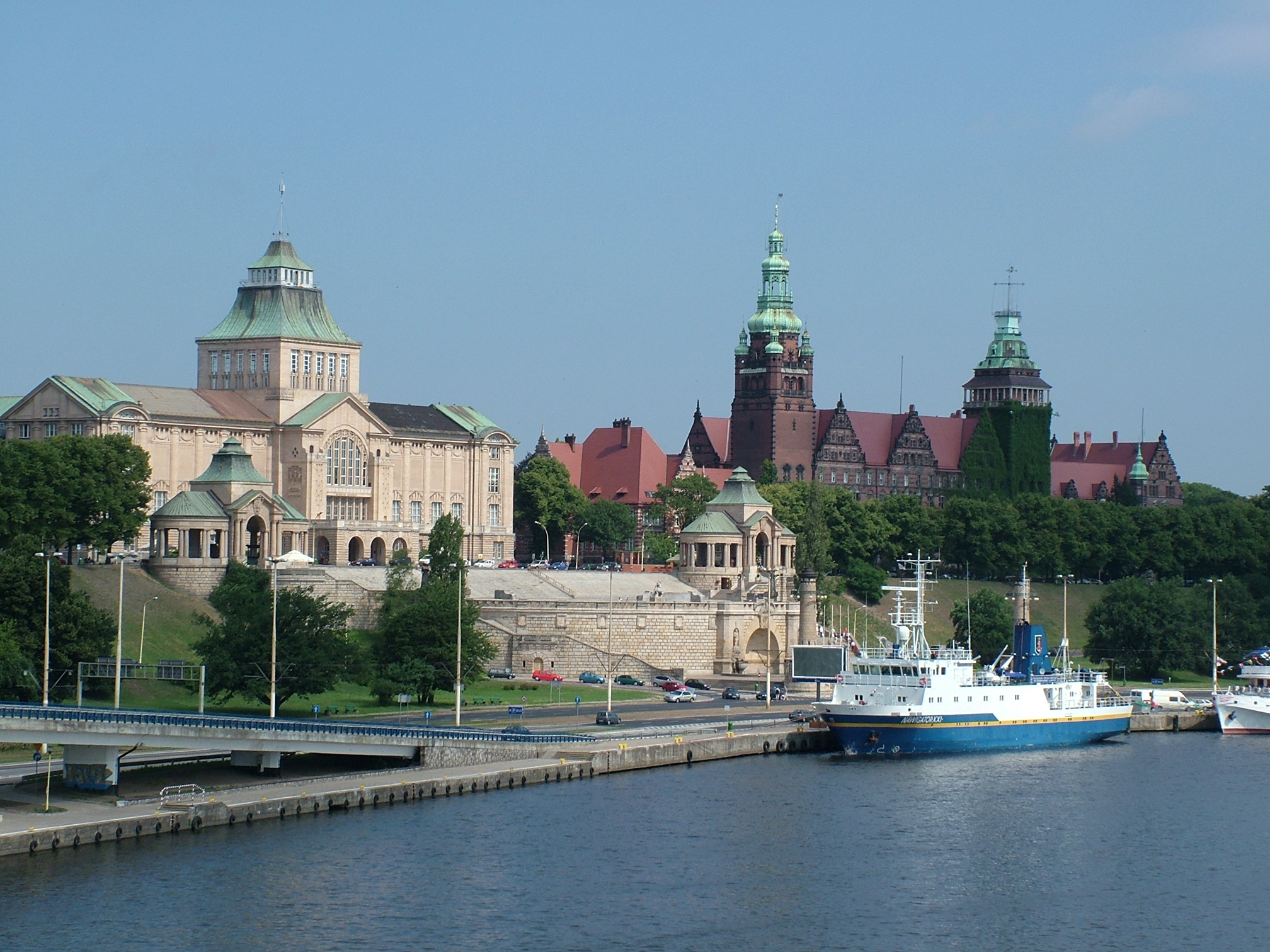 Szczecin (Stettin), Hafenstadt und Metropole im Westen von Polen, Foto: B.Jäger-Dabek