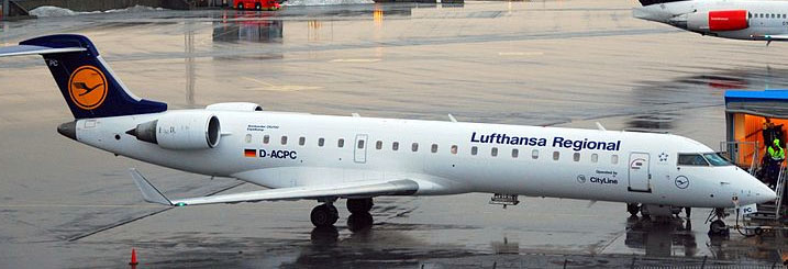 Lufthansa-Regionaljet des Typs CRJ700, Foto: Ingolf Kokonis, CC-BY-2.0