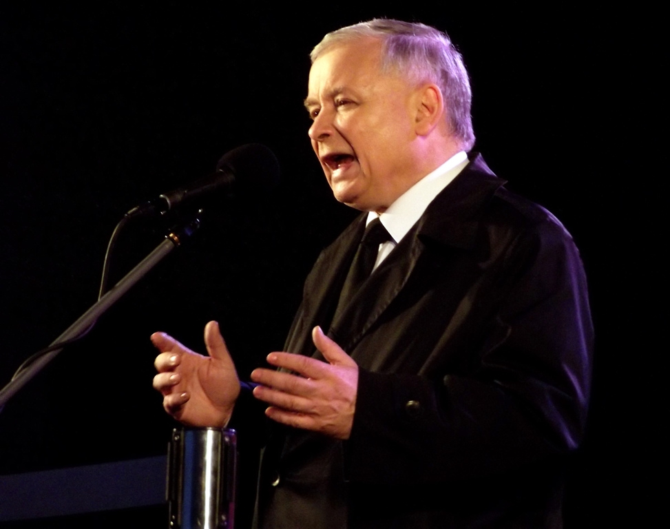 Jaroslaw Kaczynski, PiS Vorsitzender und der eigentlich Regierende, Foto: Piotr Drabik, CC-BY-2.0