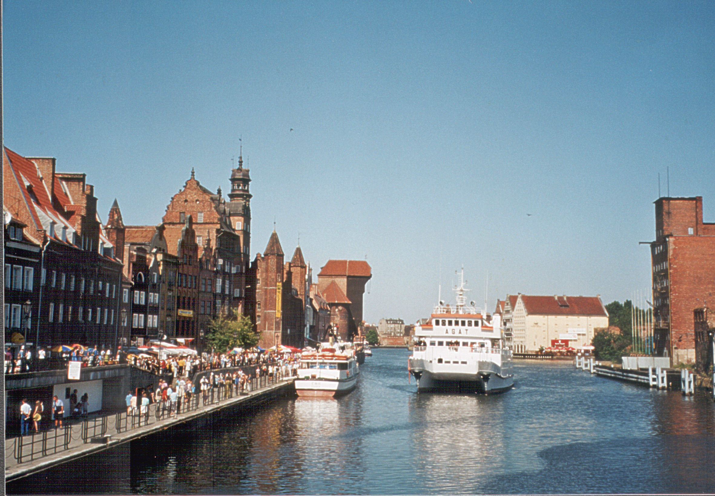 Danzig, Krantor an der Mottlau, Foto: B.Jäger-Dabek