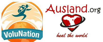 Logo Volunation und Ausland.org, Screenshot, www.ausland.org