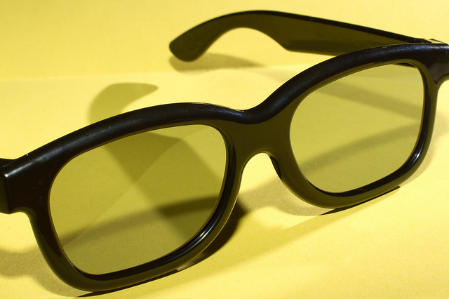 3D-Brille, Foto: Flickr Lunettes 3D Frederic Bisson CC BY 2.0