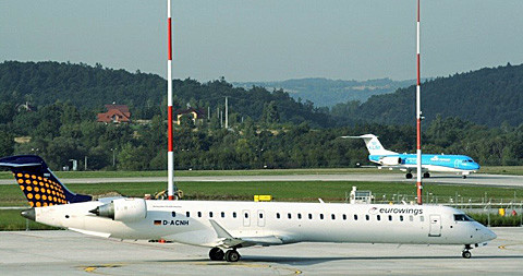 Der Krakauer Flughafen ist der zweitgrößte Flughafen in Polen