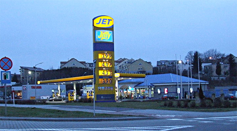 Tankstelle in Polen, Foto: gemeinsfrei, PD-self