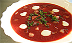 Rote-Beete-Suppe Barszcz Czerwony, Foto: Pille , CC BY 2.0