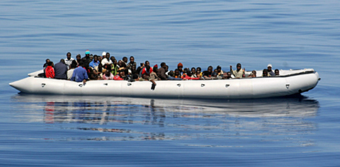 Flüchtlinge und der EU-Minimalkonsens, Foto: noborder network zodiac (flickr.com), CC BY 2.0