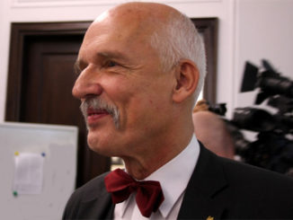 Der polnische EU-Abgeordnete Janusz Korwin-Mikke, Foto: Piotr Drabik, CC BY 2.0