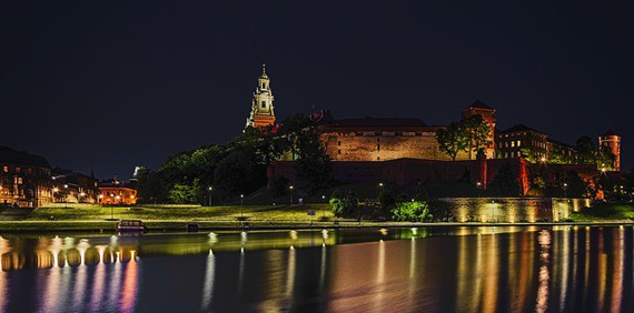 Krakau bei Nacht, Foto: pixabay,Mr. Inkognito 